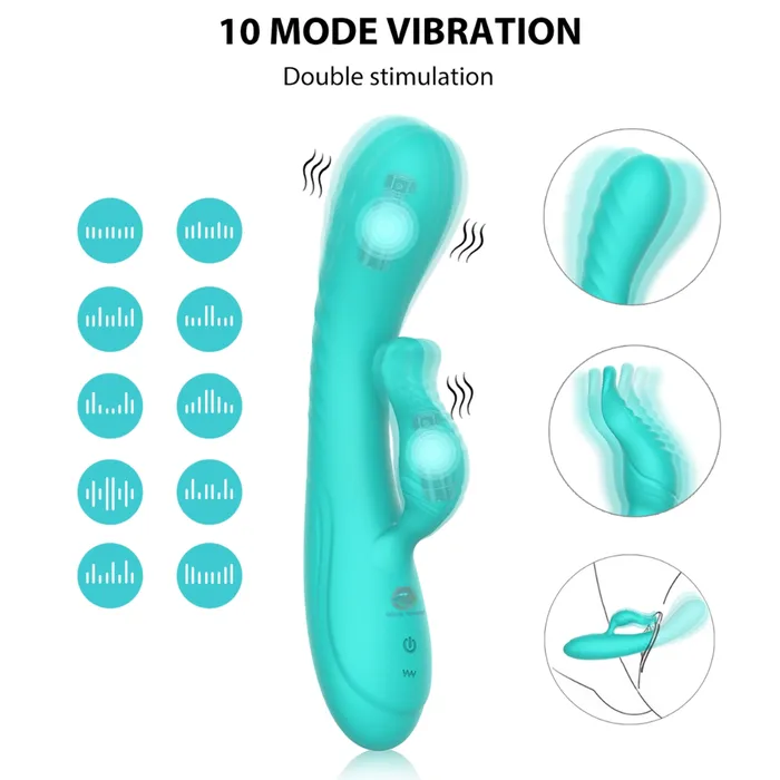 Glossy Appeal Vibrators Rabbit Dual Stimulating Vibrator