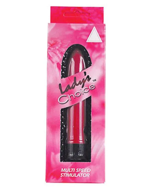 Golden Triangle Vibrators Ladys Choice MultiSpeed Stimulator