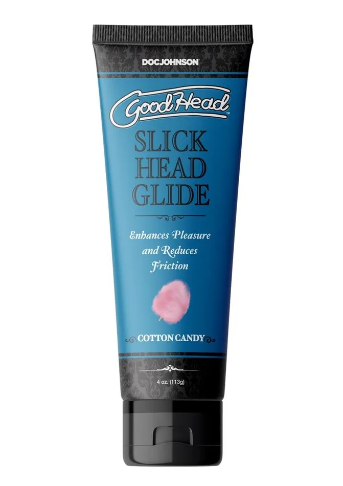 GoodHead Goodhead Slick Head Glide Water Based Flavored Lubricant Cotton Candy Enhancers