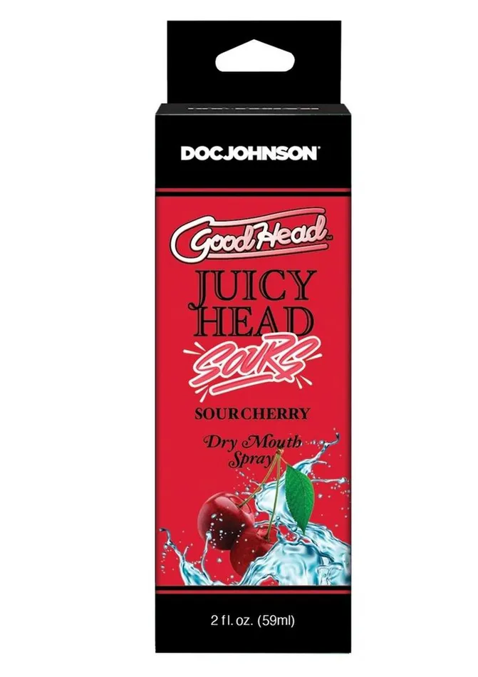 GoodHead Male Sex Toys Goodhead Juicy Head Dry Mouth Spray Sour Cherry