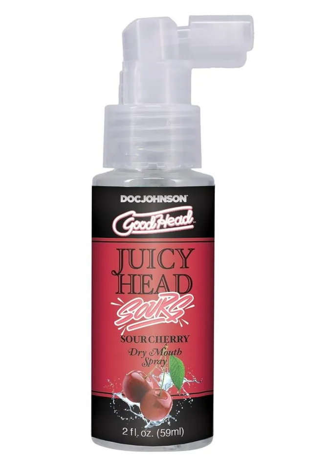 GoodHead Male Sex Toys Goodhead Juicy Head Dry Mouth Spray Sour Cherry