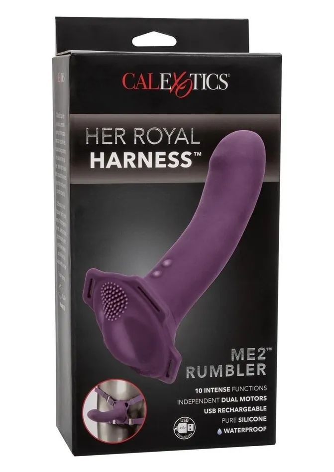 Her Royal Harness Me2 Rumble Silicone StrapOn Probe Her Royal Harness Female Sex Toys