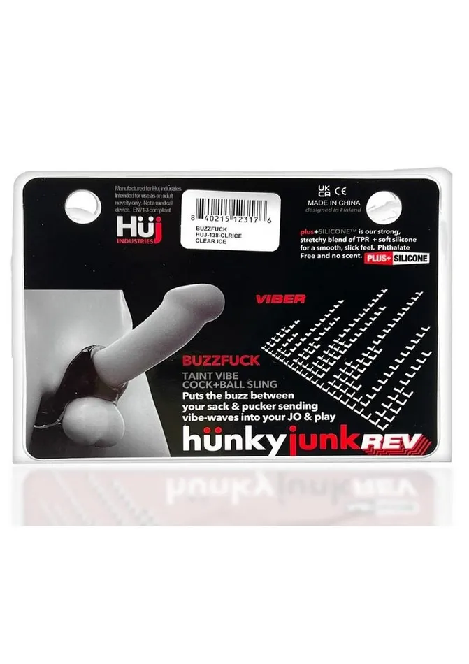 Hunkyjunk Female Sex Toys Buzzfuck Reverb Vibrating Taintsling