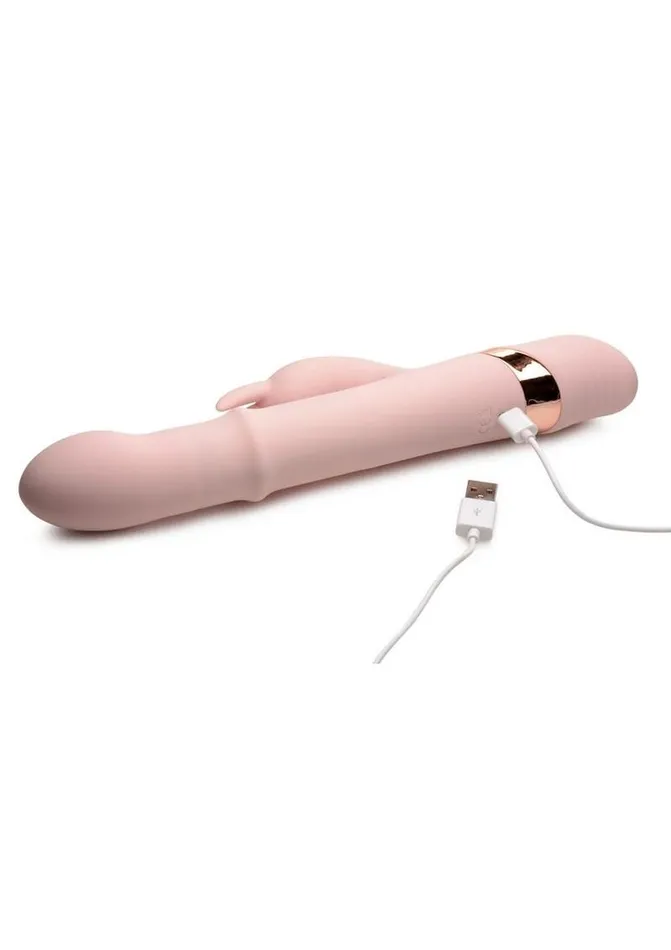 Inmi Sliding Ring Silicone Rabbit Vibrator Inmi Female Sex Toys