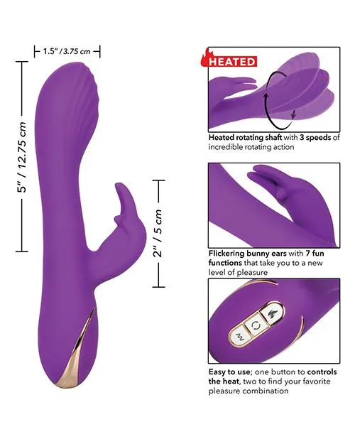 Jack Rabbit Signature Heated Silicone Rotating G Rabbit California Exotic Novelties Female Sex Toys