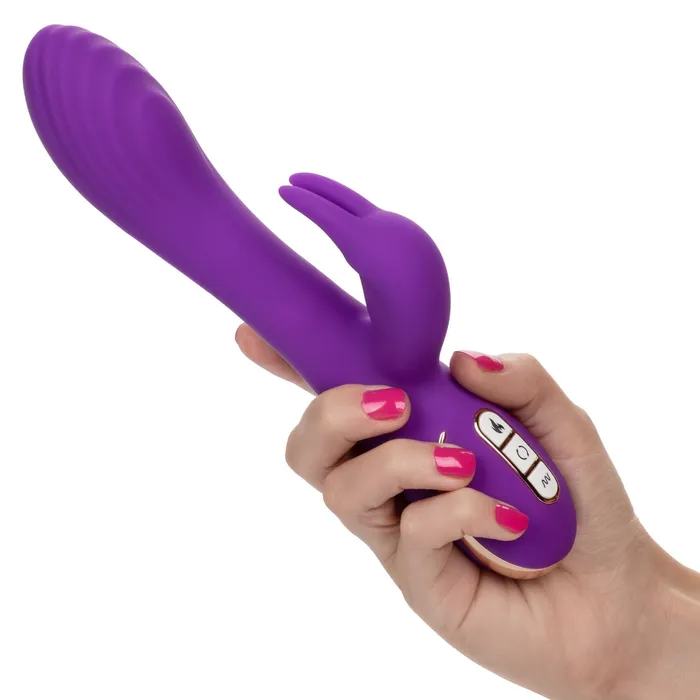 Jack Rabbit Signature Heated Silicone Rotating G Rabbit California Exotic Novelties Female Sex Toys