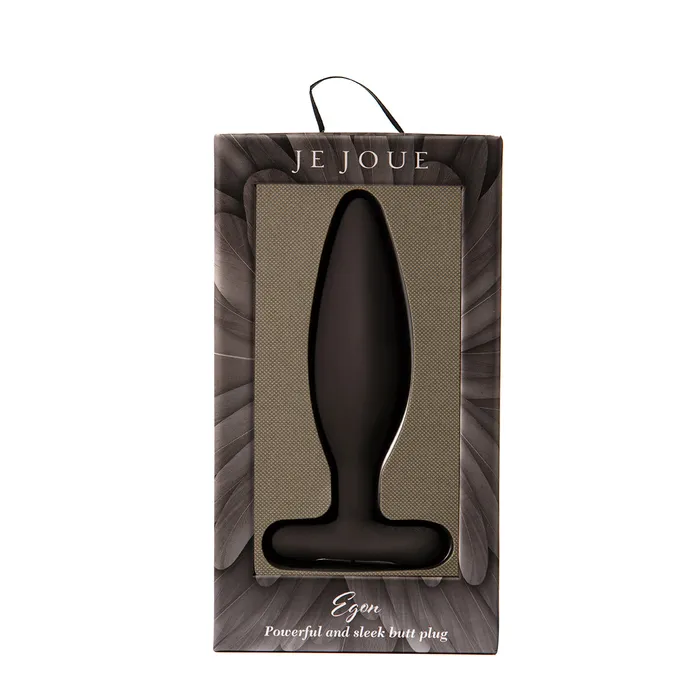 Je Joue Egon Vibrating Butt Plug Black Je Joue Anal