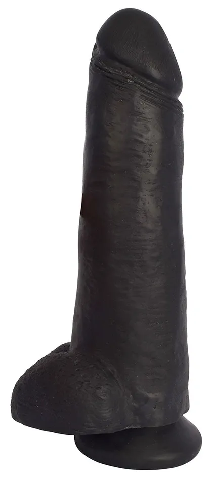 Jock 12 Dildo With Balls Midnight Curve Toys Female Sex Toys