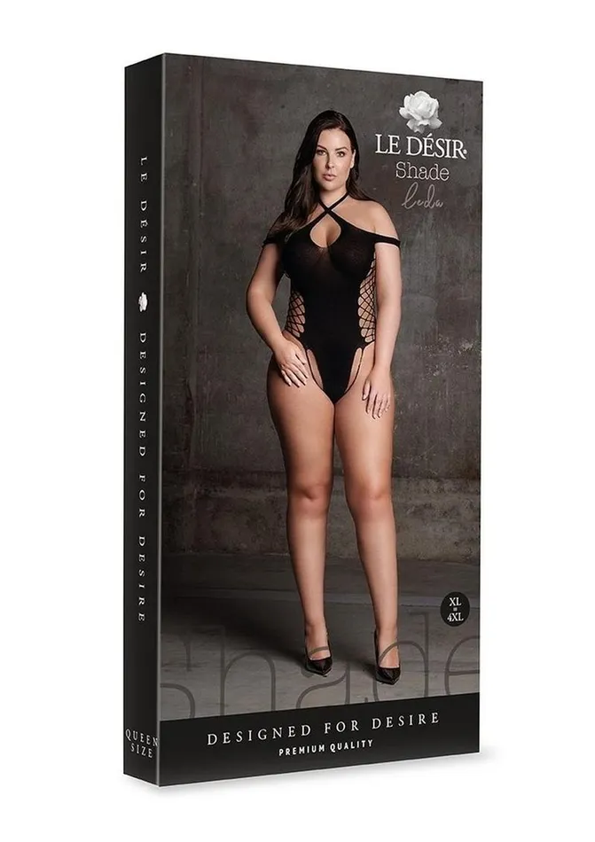 Le Desir Le Desir Shade Leda Xiii Body with Crossed Neckline and Off Shoulder Straps Male Sex Toys