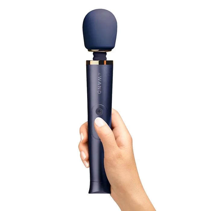 Le Wand Le Wand Petite Vibrating Massager Navy Blue Vibrators