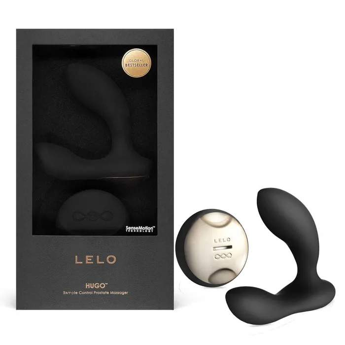 LELO Hugo Remote Control Prostate Massager Black Lelo INC Anal