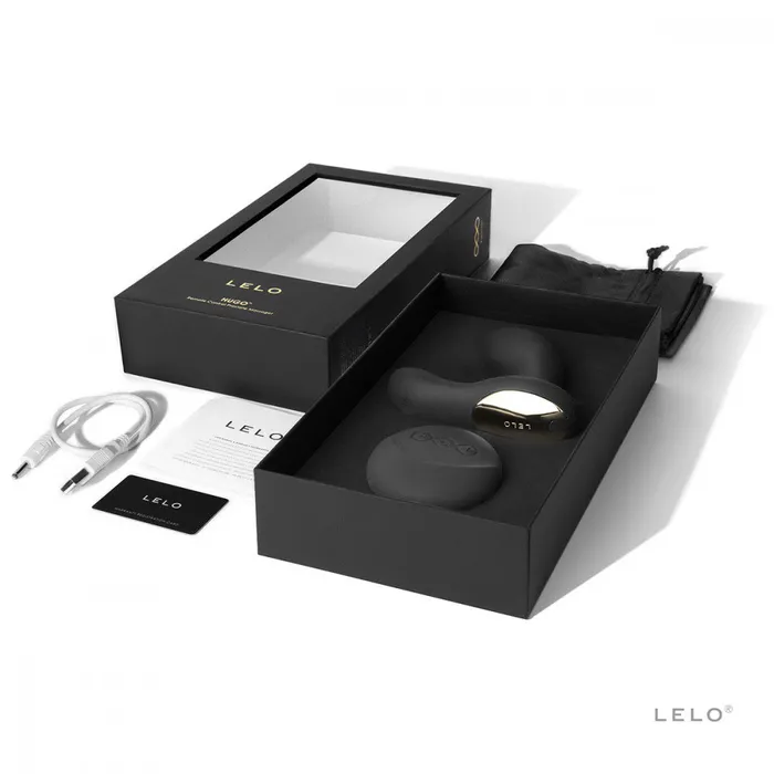 LELO Hugo Remote Control Prostate Massager Black Lelo INC Anal