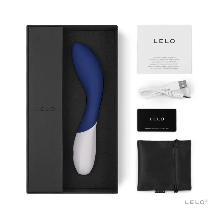 Lelo INC Vibrators LELO Mona Wave GSpot Vibrator Midnight Blue