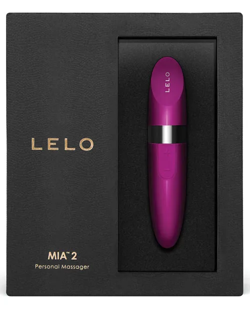 LELO Mia 2 Lipstick Vibe Deep Rose Lelo INC Vibrators