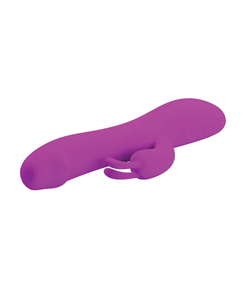 Liaoyang Baile Health Care Produ Vibrators Natural Motion 7 Function Thrusting Rabbit Fuchsia