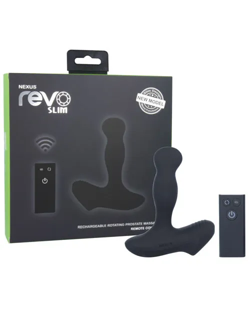 Libertybelle Marketing Anal Revo Slim Rotating Prostate Massager Black