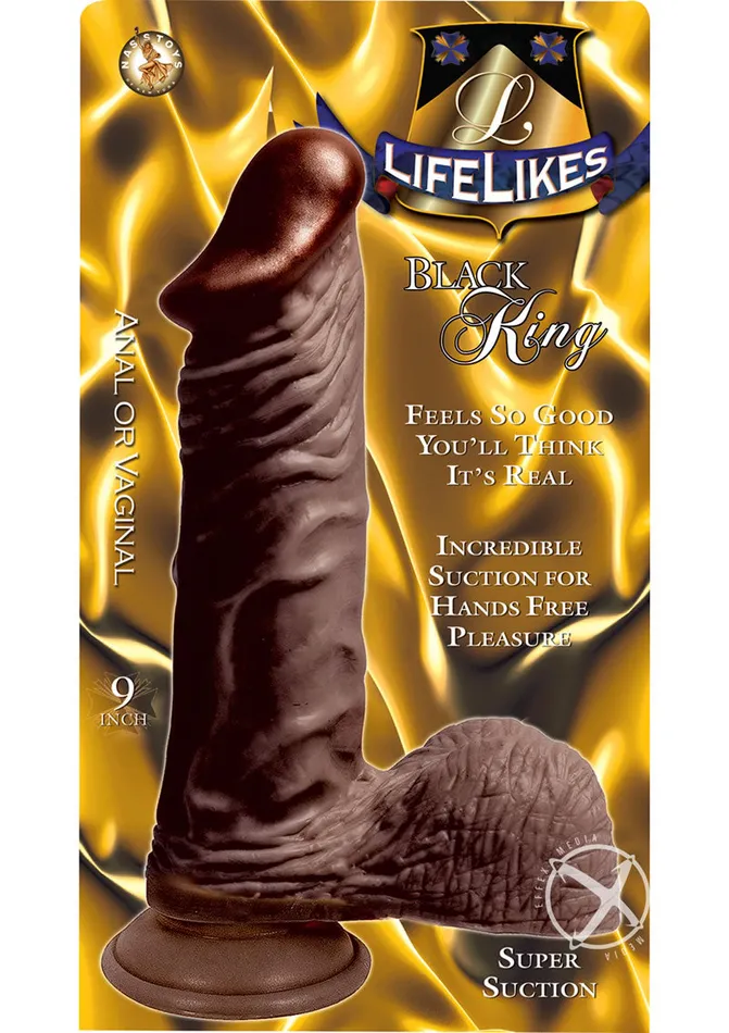 Lifelikes Black King Dildo Lifelikes Dildos