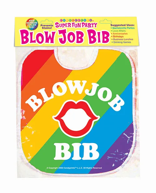 Little Genie Productions LLC Blow Job Bib Rainbow Anal