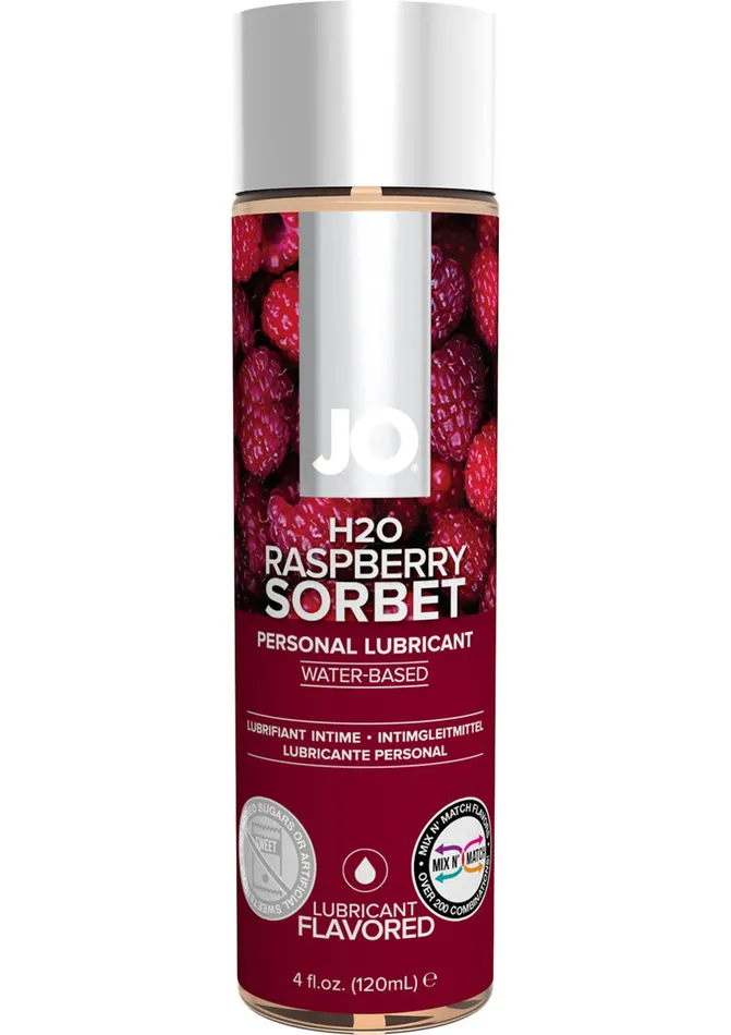 Lubricants System JO JO H2o Water Based Flavored Lubricant Raspberry Sorbet