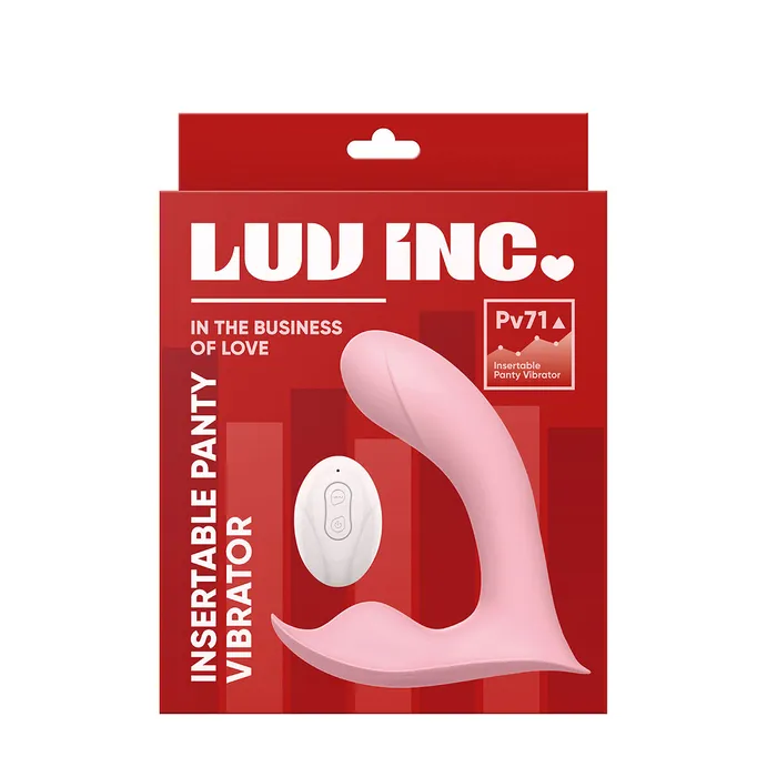 Luv Inc Luv Inc Panty Vibrator Pink Vibrators