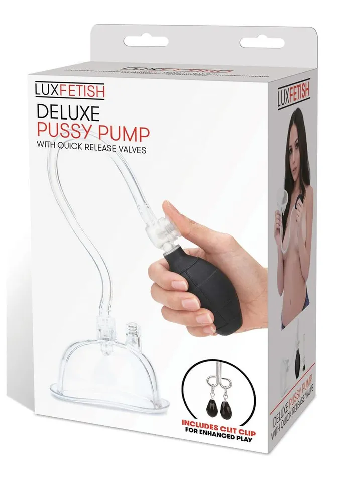 Lux Fetish Deluxe Pussy Pump Lux Fetish Male Sex Toys