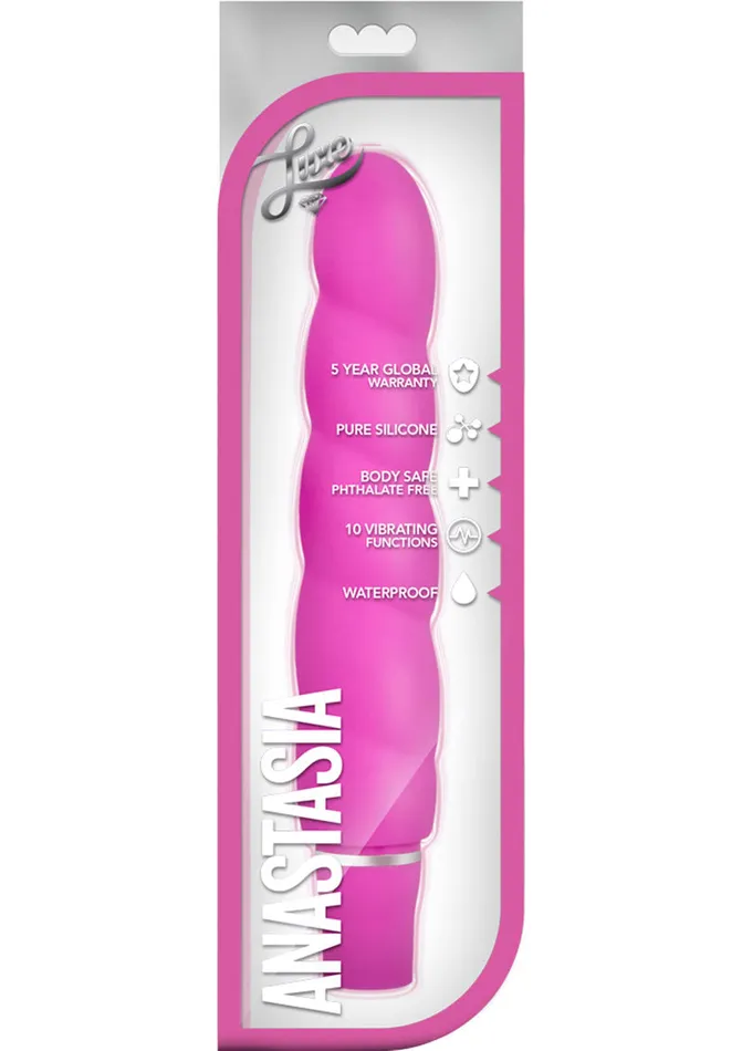 Luxe Female Sex Toys Luxe Anastasia Silicone Vibrator