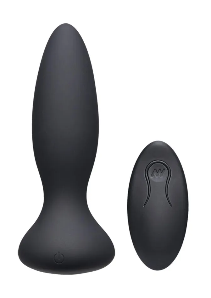 Male Sex Toys APlay Adventurous Anal Plug with Remote Control APlay