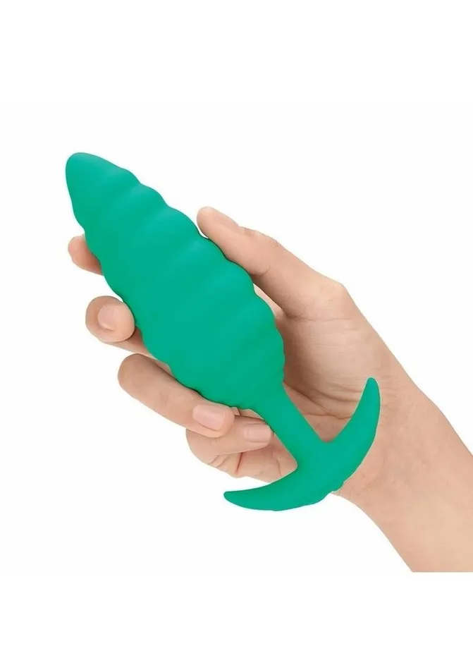 Male Sex Toys bVibe BVibe Twist Textured Rechargeable Silicone Anal Plug