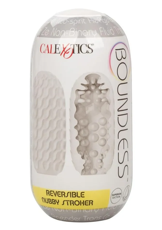 Male Sex Toys Boundless Boundless Reversible Nubby Stroker