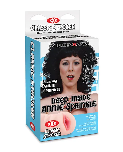 Male Sex Toys Electric Eel INC Deep Inside Annie Sprinkle Classic Stroker