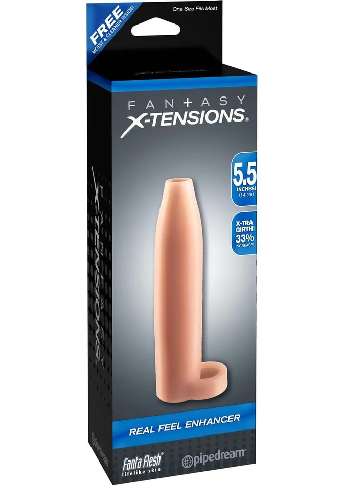 Male Sex Toys Fantasy XTensions Real Feel Enhancer Sleeve Fantasy XTensions