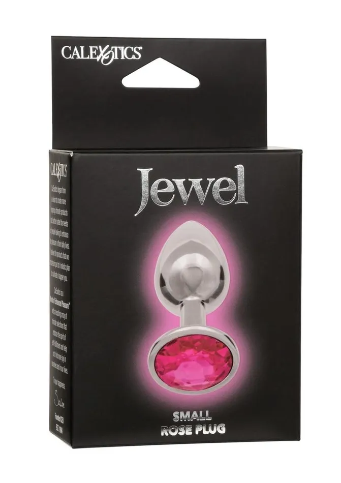 Male Sex Toys Jewel Rose Aluminum Anal Plug Jewel