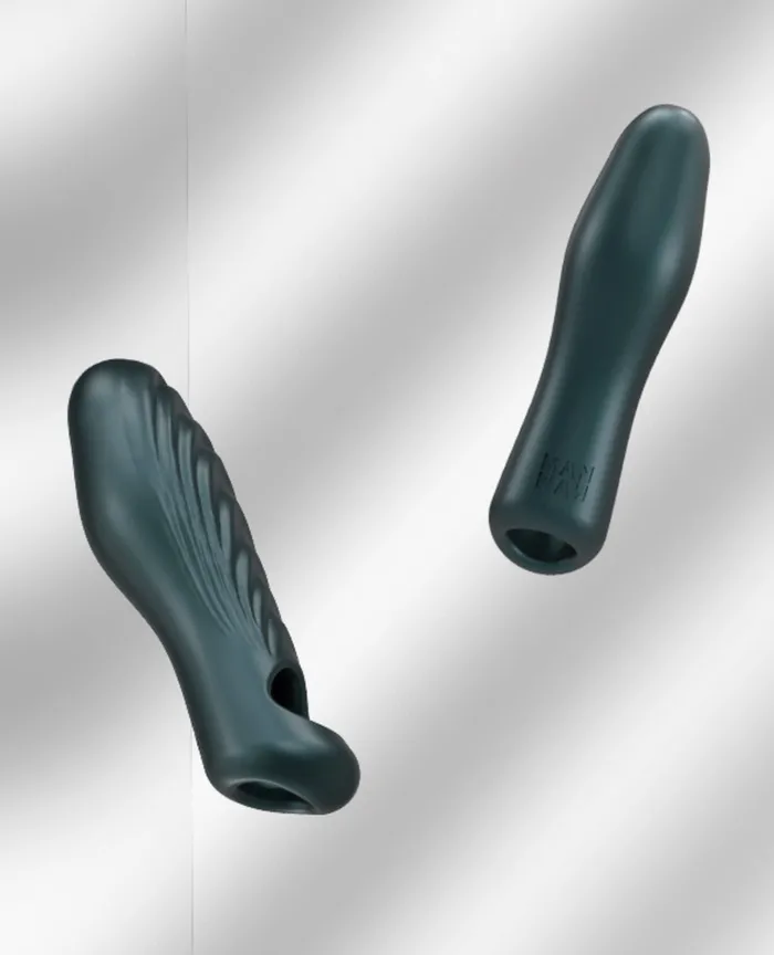 Male Sex Toys Lovely Planet Manwan RYZER Penis Sleeve Pine Gray