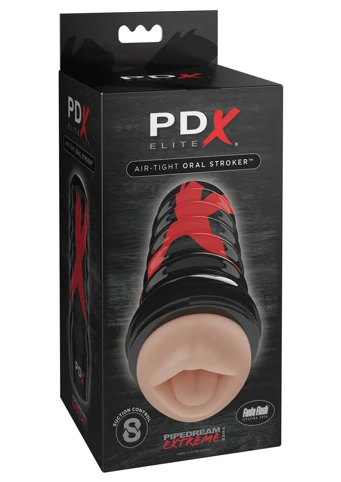 Male Sex Toys PDX Elite Pipedream Extreme Elite Air Tight Oral Masturbator Mouth