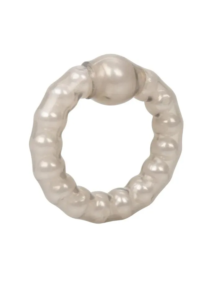 Male Sex Toys Rings Pearl Beaded Prolong Silicone Cock Ring