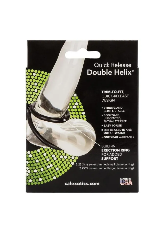 Male Sex Toys Rings Quick Release Double Helix Cock Ring