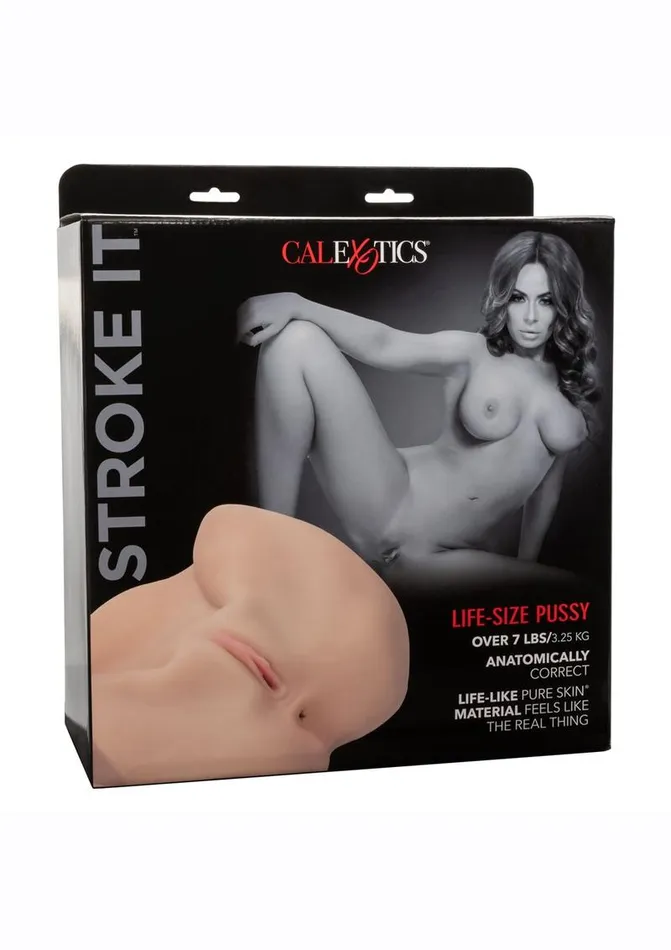 Male Sex Toys Stroke It Stroke It LifeSize Pussy Masturbator Pussy