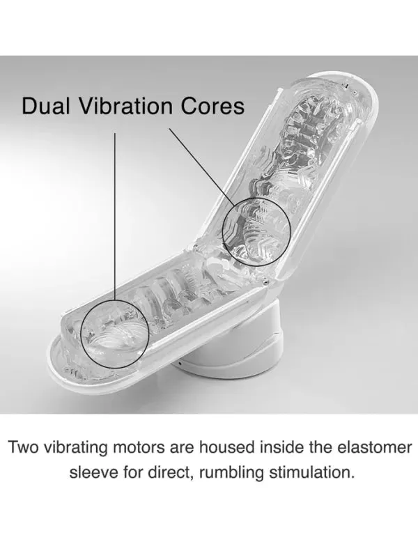 Male Sex Toys Tenga Flip Zero EV White Electronic Vibration Masturbator