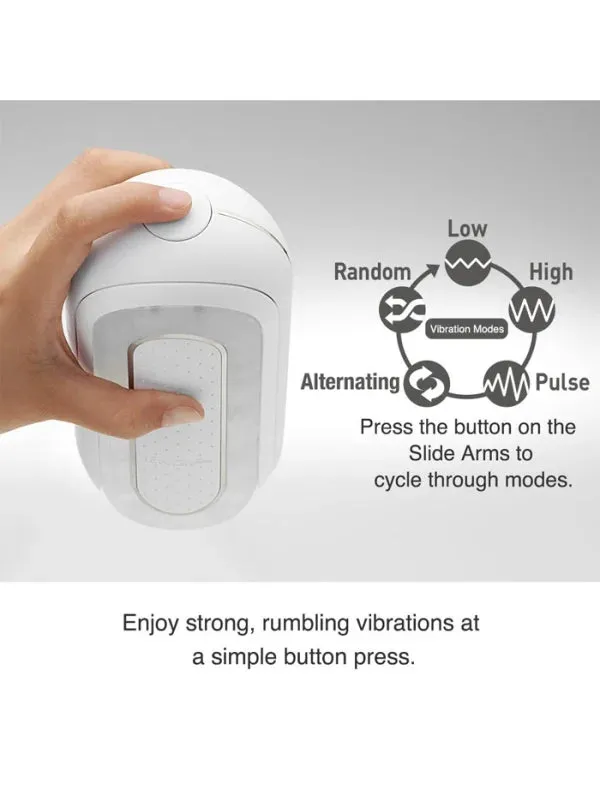 Male Sex Toys Tenga Flip Zero EV White Electronic Vibration Masturbator