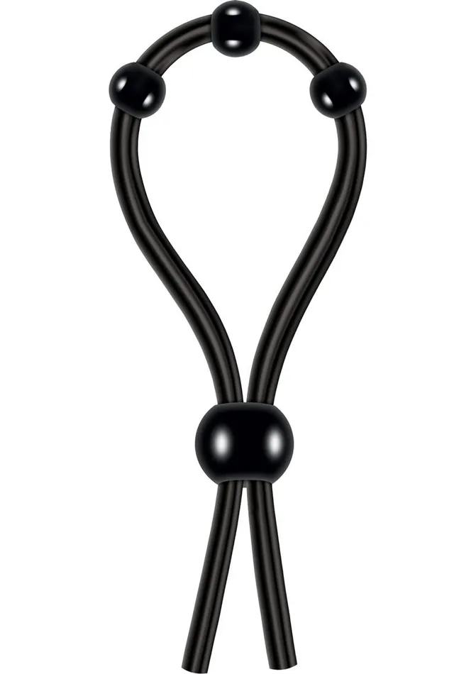 Male Sex Toys Zero Tolerance Zero Tolerance Ultimate Silicone Lasso with Adjustable Pleasure Beads