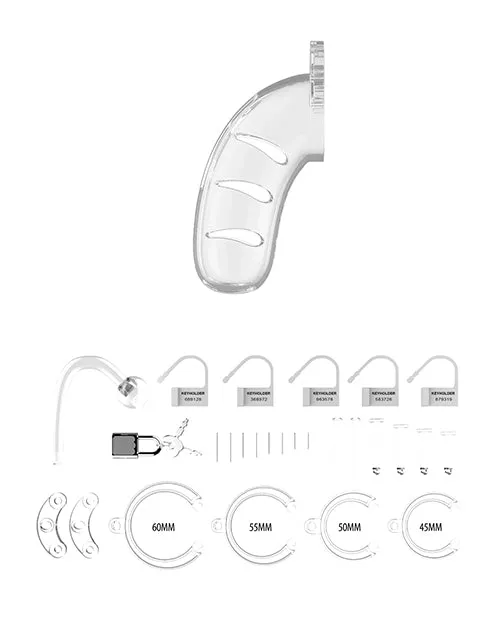 Man Cage 45 Cock Cage Plug 11 Clear Shots America LLC Male Sex Toys