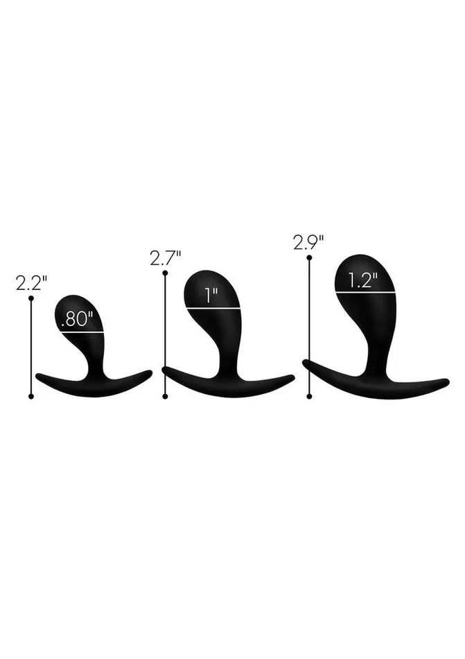 Master Series Anal Master Series Dark Droplets Curved Anal Trainer