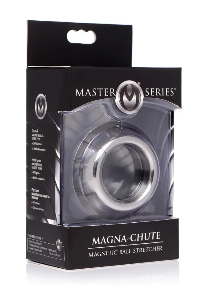 Master Series MagnaChute Magnetic Ball Stretcher Master Series Male Sex Toys