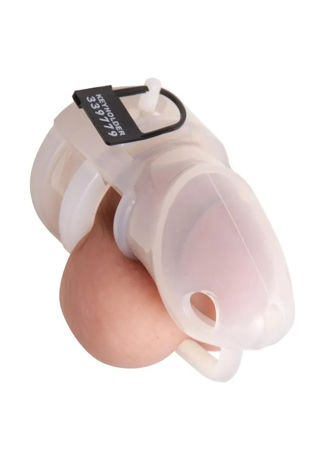 Master Series Male Sex Toys Master Series Sado Chamber Silicone Male Chastity Device