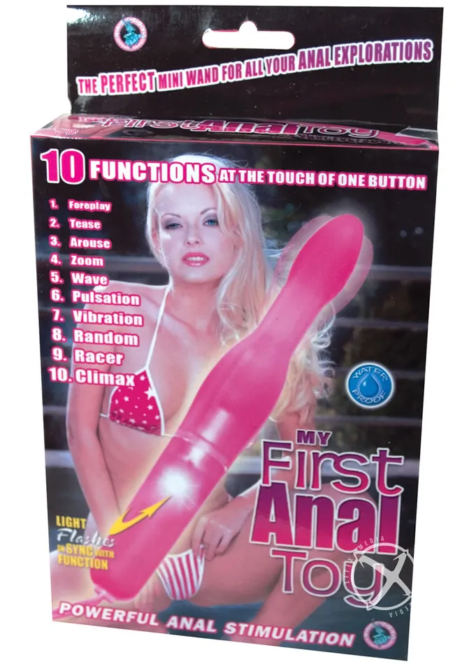 My 1st Vibrators My First Anal Toy Vibrator Min Wand