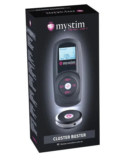 Mystim Gmbh Anal Mystim Cluster Buster Wireless eStim Starter Kit Black