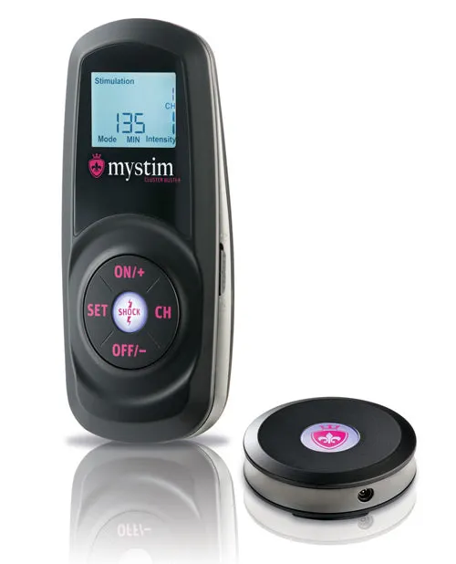 Mystim Gmbh Anal Mystim Cluster Buster Wireless eStim Starter Kit Black