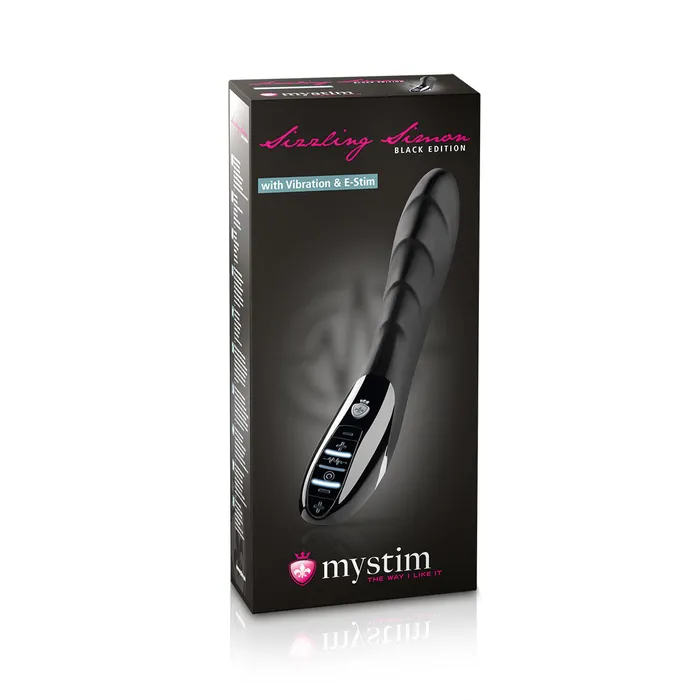 Mystim Sizzling Simon DualMotor EStim WaveRidged Vibrator Mystim Vibrators