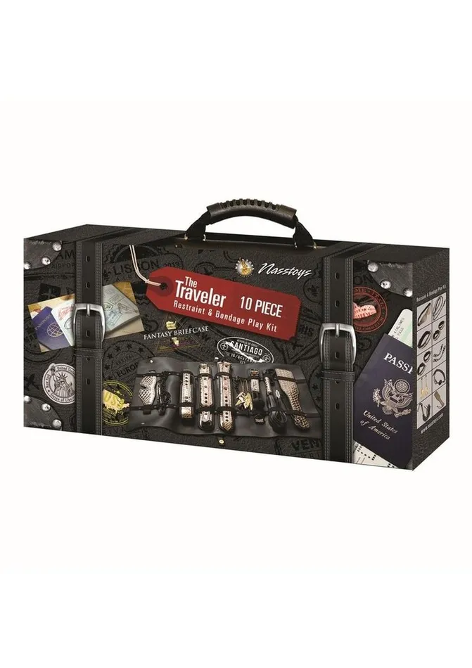 Nasstoys Couples The Traveler Restraint and Bondage Play Kit