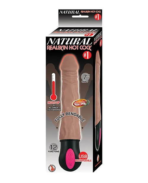 Natural Realskin Hot Cock 1 Nasstoys Dildos